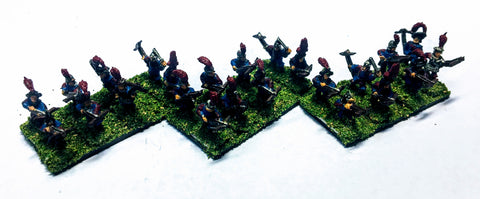 Empire Crossbowmen (Type 1) - 10mm - Warmaster - PAINTED