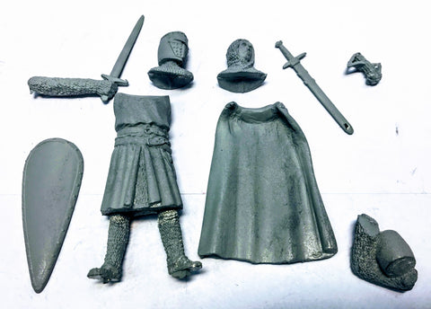 Medieval Knight (metal) - 54mm