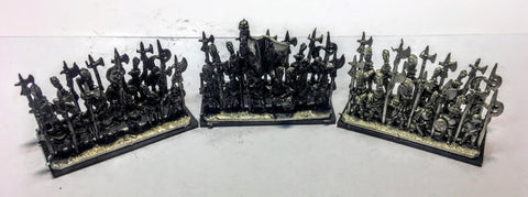 Empire Halberdiers (with original bases) - 10mm - Warmaster