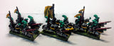 Empire Knights (original bases) Yellow Flag - 10mm - Warmaster - PAINTED