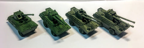 Atlantic - 607 - Autoblindo V200 (x4) - 1:72 - CP@