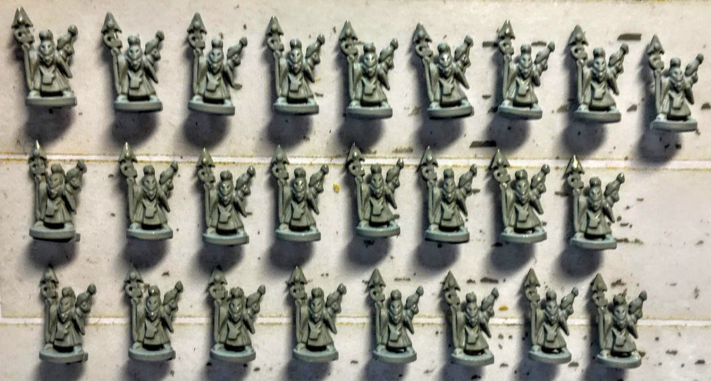 Eldar Warlock (x25) - 6mm - Epic