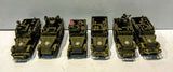 M3 Halftrack x 6 (WWII) - 15mm - PAINTED - Flames of War - US201 - @