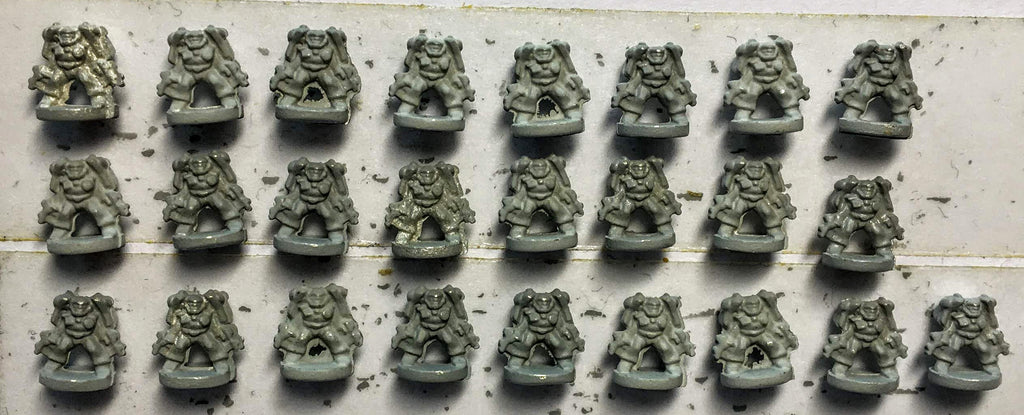 Imperial Guard Assault Troops with jump pack (x25) - 6mm - Epic