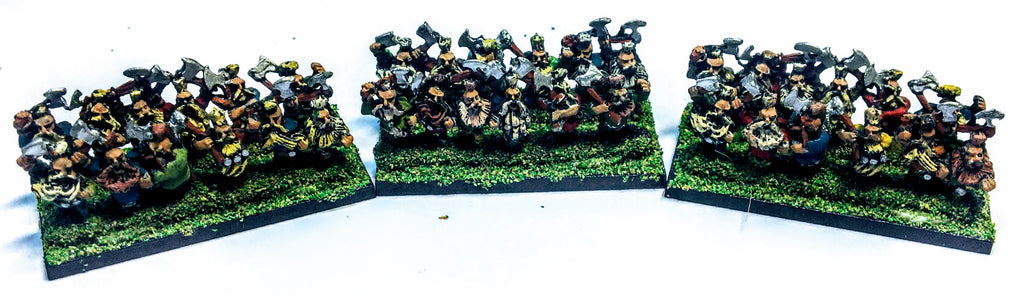 Dwarves Troll Slayers - 10mm - Warmaster - UNPAINTED