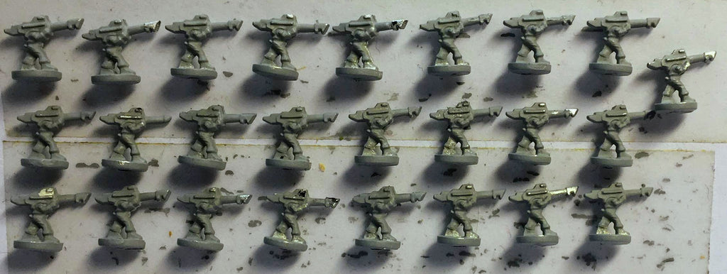 Imperial Guard Heavy Weapons Guardsmen (x25) - 6mm - Epic