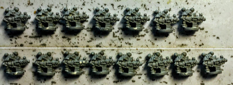 Chaos Space Marine Heavy Bolters x15 - 6mm - Epic