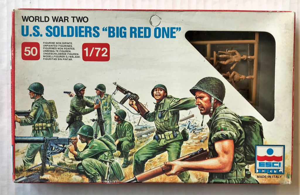 US Soldiers - Big Red One WWII - 1:72 - Esci - 202