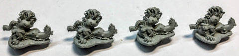 Daemons Beast of Nurgle x4 - 6mm - Epic