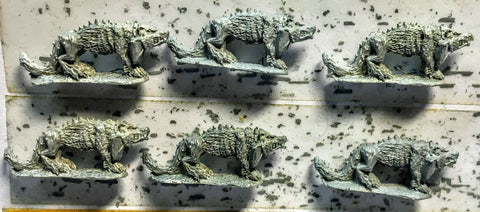 Daemons Flesh Hounds x 6 - 6mm - Epic