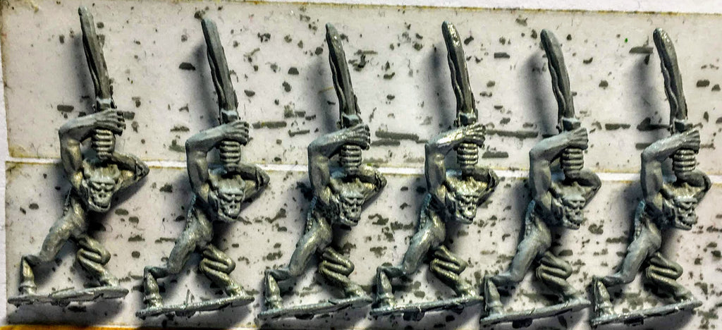 Daemons Bloodletter of Khorne x6 - 6mm - Epic