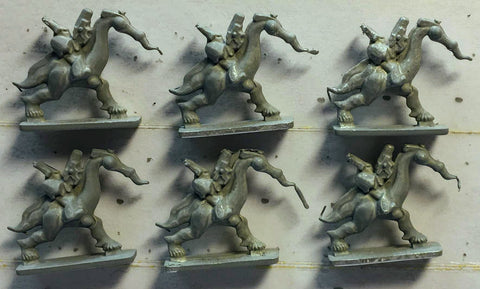 Daemons Riding Beasts of Slaanesh x 6 - 6mm - Epic