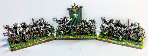 Chaos Warriors (Type 2) - 10mm - Warmaster - UNPAINTED