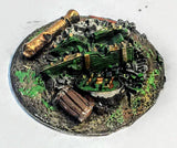Casualty Marker (A) Empire Cannon - 10mm - Warmaster - UNPAINTED
