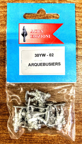 Acies - 30YW-02 - Arquebusiers (30 Years War) - 15mm
