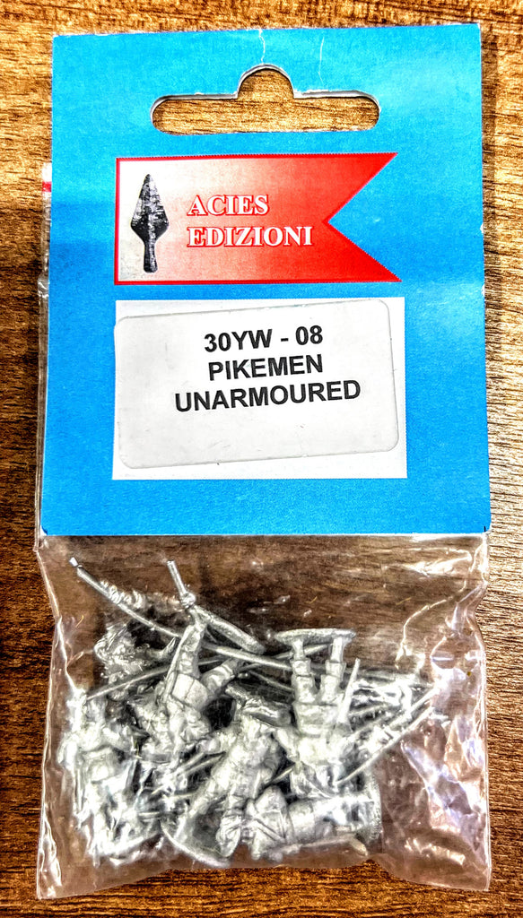 Pikemen Unarmoured (30 Years War) - 15mm - Acies - 30YW-08 - @