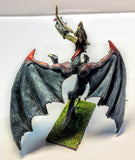 High Elves Mighty Hero on Dragon - 10mm - Warmaster - UNPAINTED
