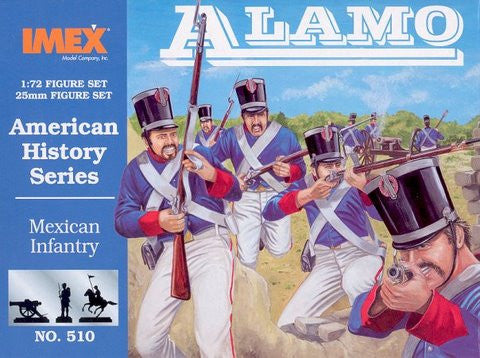 Imex - 510 - Mexican Infantry  (American History series) - 1:72 - @