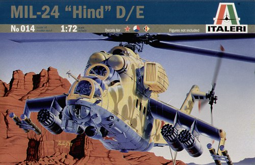 Italeri - 0014 - Mil Mi-24 Hind D/E - 1:72