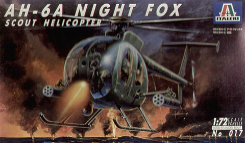 Italeri - 0017 - Hughes AH-6A Night Fox - 1:72