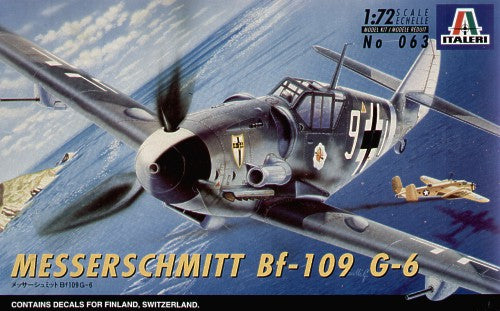 Italeri - 0063 - Messerschmitt Bf-109G-6 - 1:72
