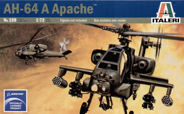 Italeri - 0159 - Hughes AH-64A Apache - 1:72