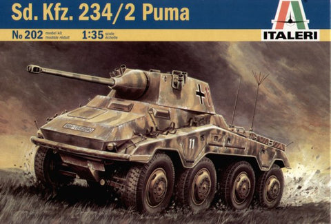 Italeri - 0202 - German Sd.Kfz.234/2 Puma - 1:35