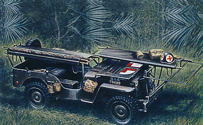 Italeri - 0326 - Willys Jeep Ambulance version - 1:35