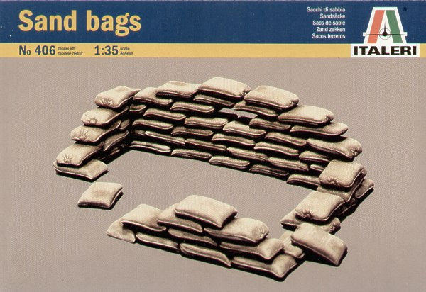 Italeri - 0406 - Sandbags - 1:35