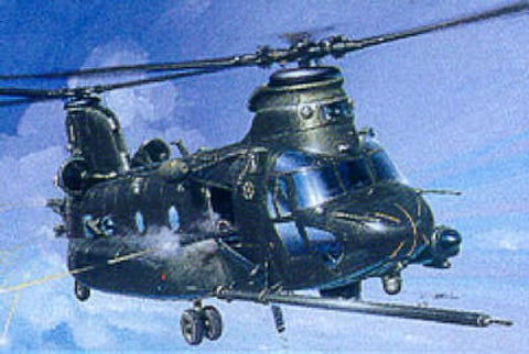 Italeri - 1218 - Boeing MH-47E Chinook SOA - 1:72