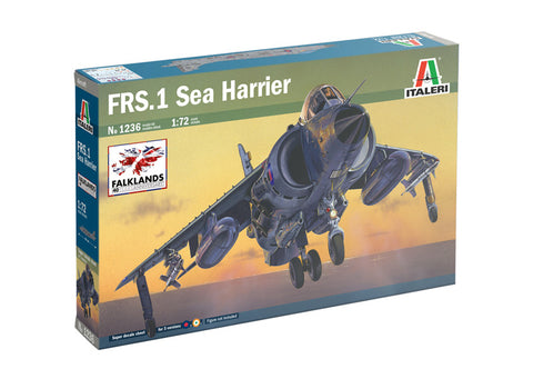 Sea Harrier FRS.1 - 1:72 - Italeri - 1236