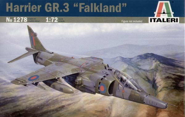 Italeri 1278 - BAe Harrier GR.3 'Falklands' - 1:72