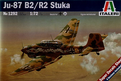 Italeri - 1292 - Junkers Ju-87B-2/R2 'Stuka' - 1:72