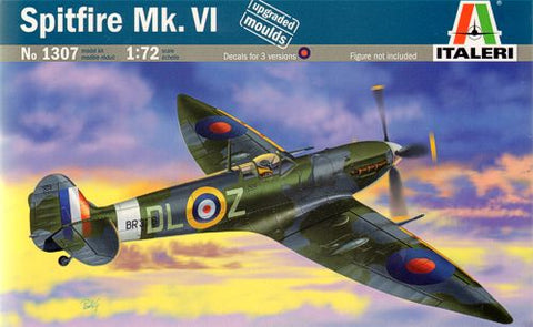 Italeri - 1307 - Supermarine Spitfire Mk.VI (upgraded moulds) - 1:72