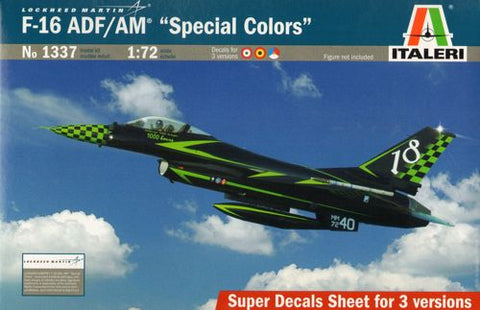 Lockheed-Martin F-16ADF / General-Dynamics F-16AM Special - 1:72 - Italeri - 1337