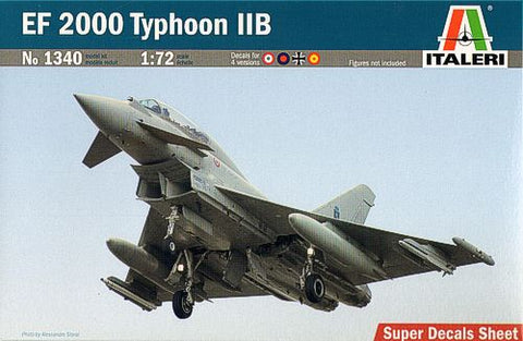 Italeri - 1340 - Eurofighter EF-2000B Typhoon - 1:72