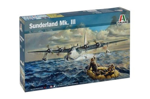 Short Sunderland Mk.III - 1:72 - Italeri - 1352 - CP@