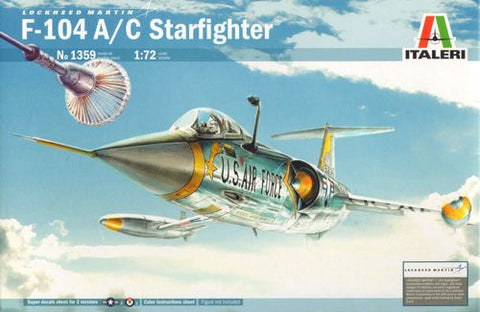 Italeri 1359 - Lockheed F-104C Starfighter - 1:72