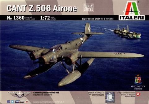 Italeri - 1360 - Cant Z.506 Airone float plane - 1:72