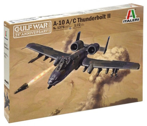 Italeri - 1376 - Fairchild A-10A/C Thunderbolt II Gulf War - 1:72