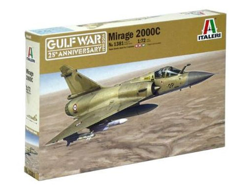 Italeri - 1381 - Dassault Mirage 2000C - 1:72