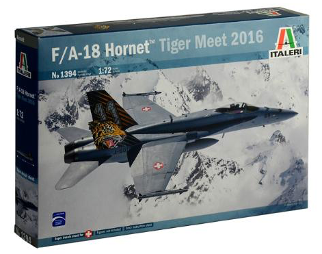 ITALERI - 1394 - McDonnell-Douglas F/A-18 Hornet Tiger Meet 2016 - 1:72