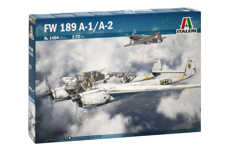 Italeri 1404 - Focke-Wulf Fw-189A-1 - 1:72