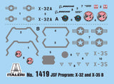 Italeri - 1419 - JSF Program X-32A and X-35B - 1:72