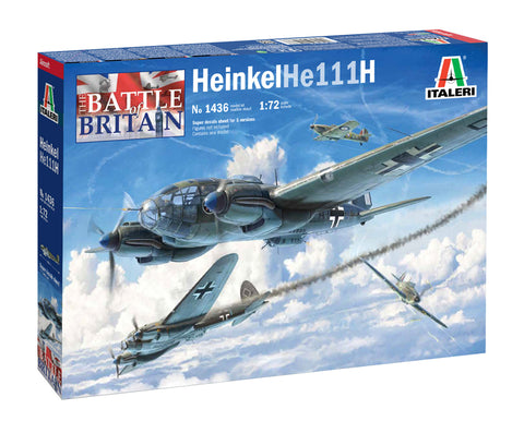 Italeri - 1436 - Heinkel He-111H-6 80th - 1:72