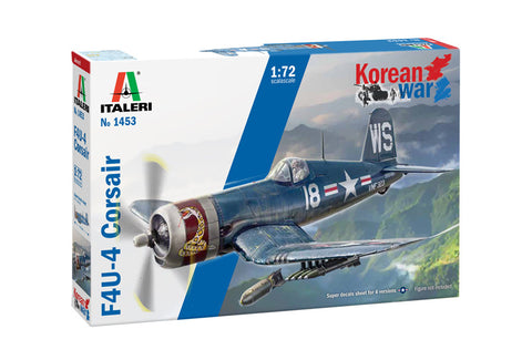 Italeri - 1453 - Vought F4U-4B Corsair Korean War - 1:72 - @