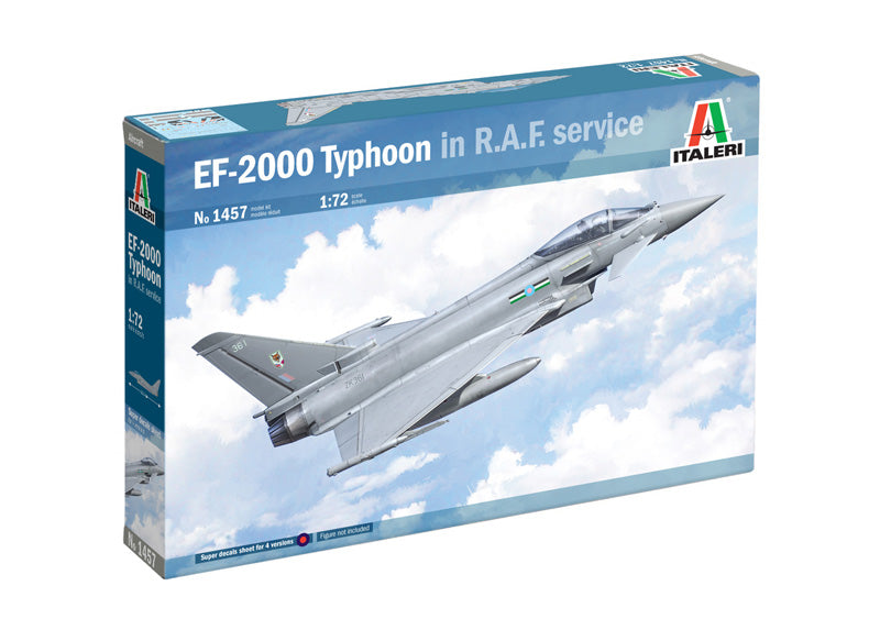 Italeri - 1457 - Eurofighter EF-2000 Typhoon In R.A.F. Service - 1:72