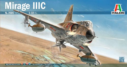 Dassault Mirage IIIC - 1:32 - Italeri - 2505