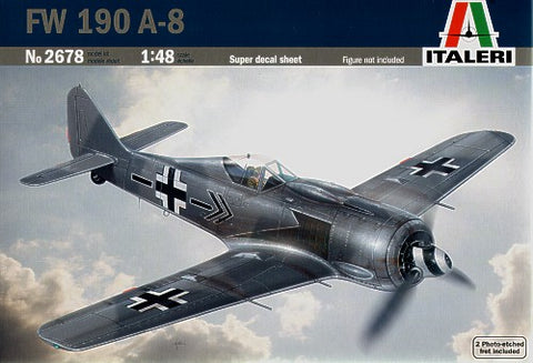 Italeri - 2678 - Focke-Wulf Fw-190A-8 with etched parts - 1:48