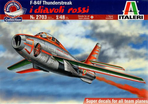 Italeri - 2703 - Republic F-84F Thunderstreak 'Diavoli Rossi' - 1:48
